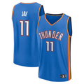 Odoa OC.Thunder #11 Isaiah Joe Blue Fast Break Replica Player Stitched Jerseys- Icon Edition
