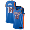 Odoa OC.Thunder #15 Aday Mara Blue Swingman Stitched Jerseys- Icon Edition