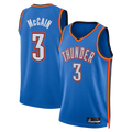 Odoa OC.Thunder #3 Jared McCain Blue Swingman Stitched Jerseys- Icon Edition