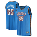 Odoa OC.Thunder #55 Isaiah Hartenstein Blue Fast Break Replica Player Stitched Jerseys - Icon Edition
