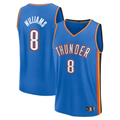 Odoa OC.Thunder #8 Jalen Williams Blue Fast Break Replica Player Stitched Jerseys - Icon Edition