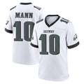 Odoa P.Eagles #10 Braden Mann Player White Game Home Stitched Jerseys