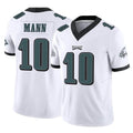 Odoa P.Eagles #10 Braden Mann Player White Limited Vapor F.U.S.E. Home Game Stitched Jerseys