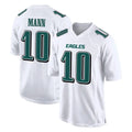 Odoa P.Eagles #10 Braden Mann Player White Tundra Fashion Home Game Stitched Jerseys