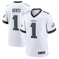 Odoa P.Eagles #1 Jalen Hurts Player White Game Stitched Jerseys