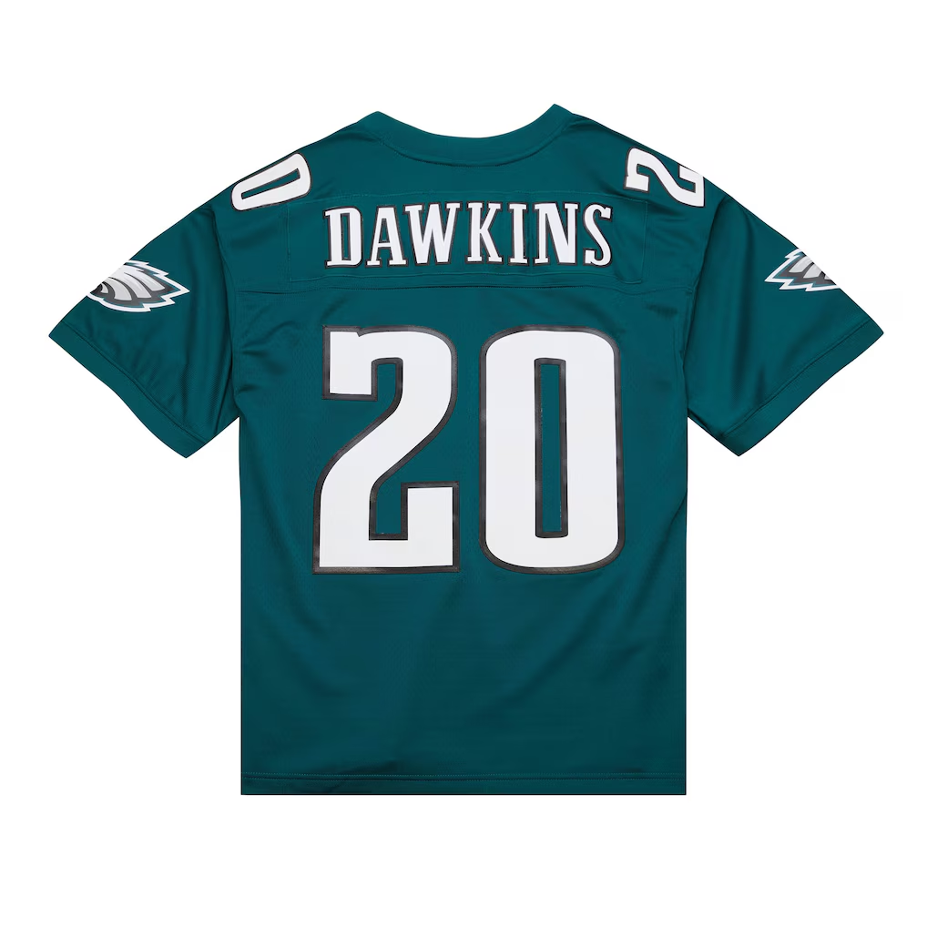 Odoa P.Eagles #20 Brian Dawkins Mitchell & Ness Green Legacy Replica Jersey