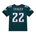 Odoa P.Eagles #22 Duce Staley Mitchell & Ness Midnight Green 2002 Legacy Replica Jersey