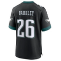 Odoa P.Eagles #26 Saquon Barkley Black Alternate Game Jersey Stitched American Stitched Jersey