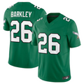 Odoa P.Eagles #26 Saquon Barkley Green Alternate Vapor F.U.S.E. Limited Jersey -Stitched American Stitched Jerseys
