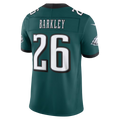 Odoa P.Eagles #26 Saquon Barkley Midnight Green Team Vapor F.U.S.E. Stitched Limited Jerseys