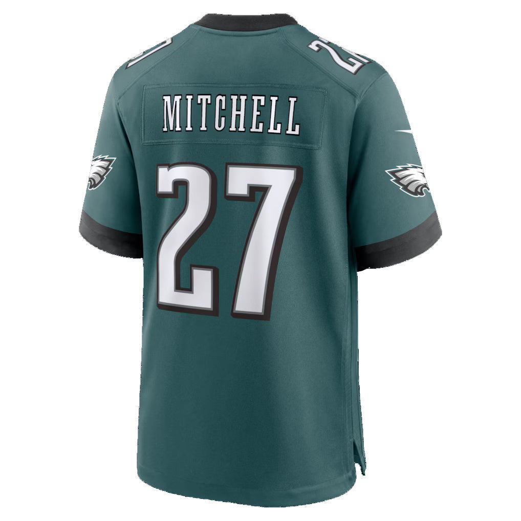 Odoa P.Eagles #27 Quinyon Mitchell Midnight Green Team Game Stitched Jerseys