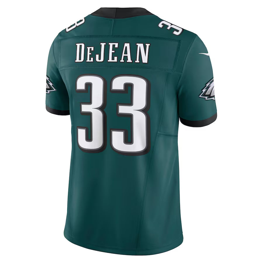 Odoa P.Eagles #33 Cooper DeJean Player Midnight Green Vapor F.U.S.E. Limited Stitched Jerseys