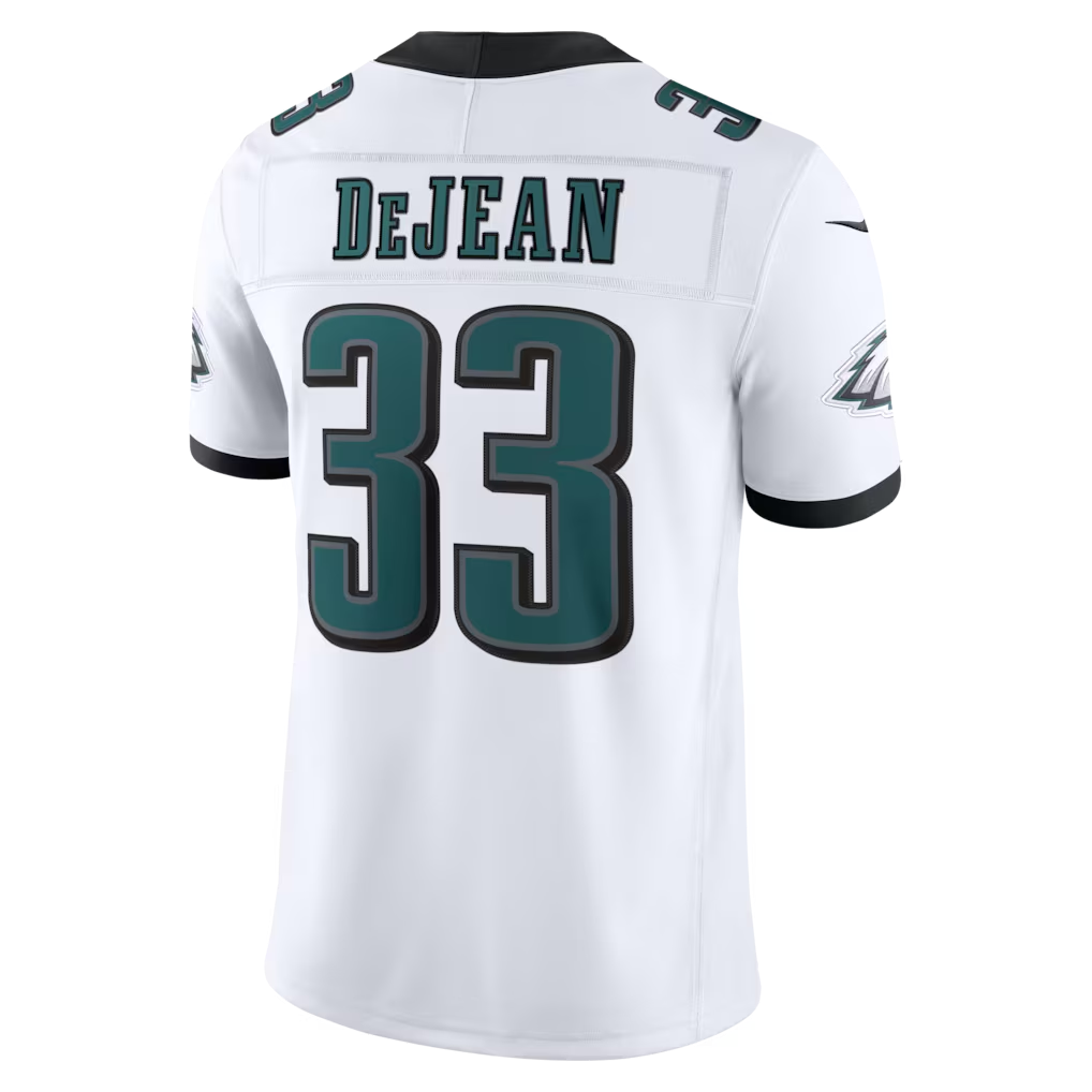 Odoa P.Eagles #33 Cooper DeJean White Vapor F.U.S.E. Stitched Limited  Stitched Jerseys