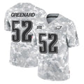 Odoa P.Eagles #52 Jonathan Greenard Player Arctic Camo Salute to Service Limited Game Stitched Jerseys