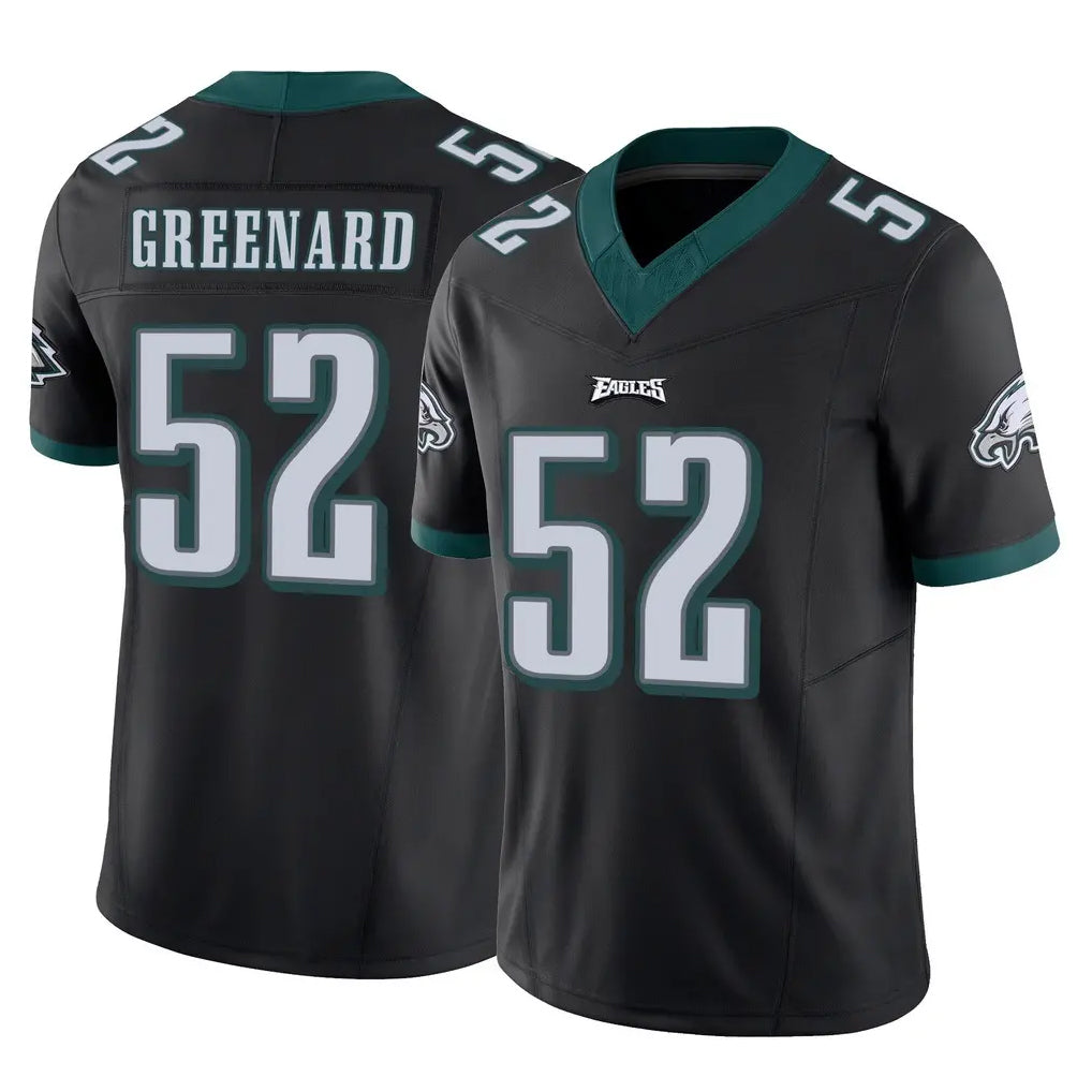 Odoa P.Eagles #52 Jonathan Greenard Player Black Limited Vapor F.U.S.E. Home Game Stitched Jerseys