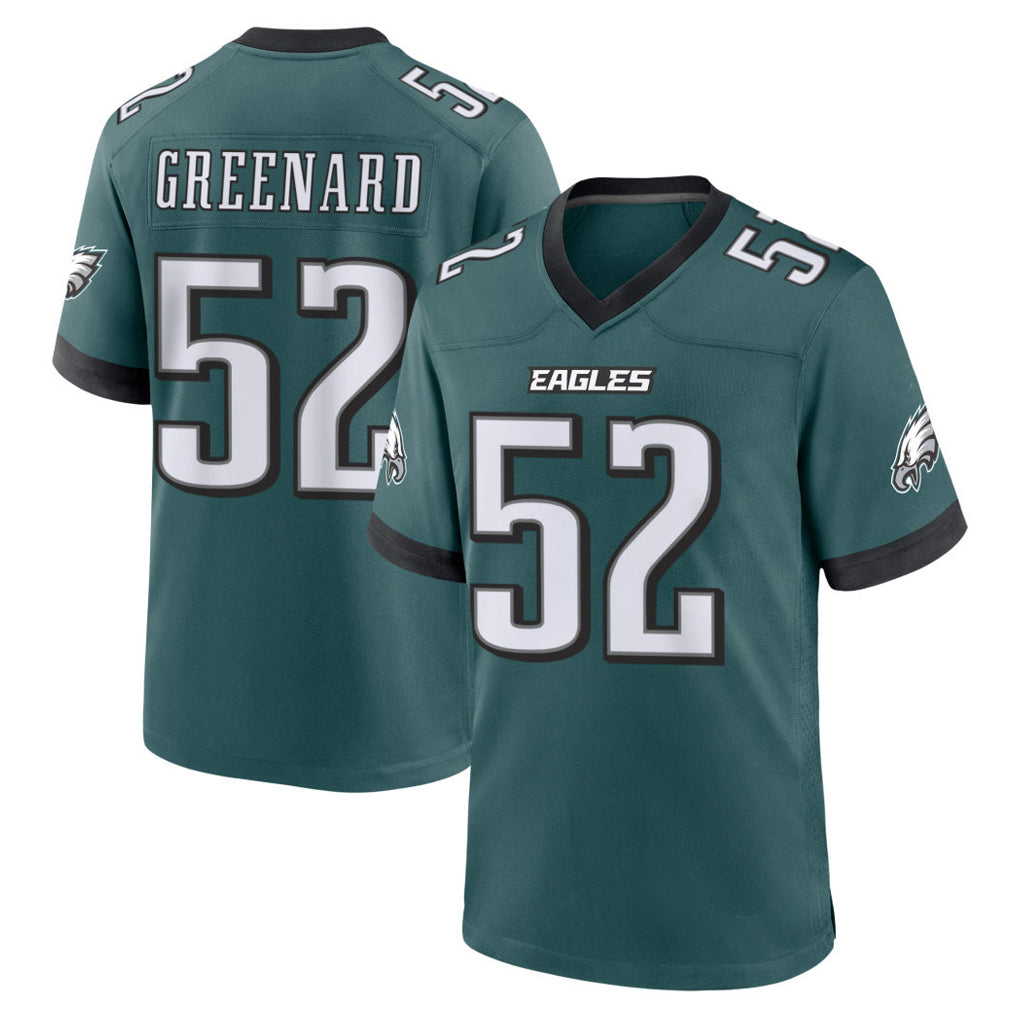 Odoa P.Eagles #52 Jonathan Greenard Player Green Home Game Stitched Jerseys