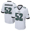Odoa P.Eagles #52 Jonathan Greenard Player White Home Game Stitched Jerseys