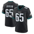 Odoa P.Eagles #65 Lane Johnson Player Black Game Home Stitched Jerseys