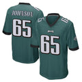 Odoa P.Eagles #65 Lane Johnson Player Team Color Green Home Game Stitched Jerseys