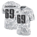 Odoa P.Eagles #69 Landon Dickerson Player Arctic Camo Salute to Service Limited Game Stitched Jerseys