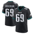 Odoa P.Eagles #69 Landon Dickerson Player Black Game Home Stitched Jerseys