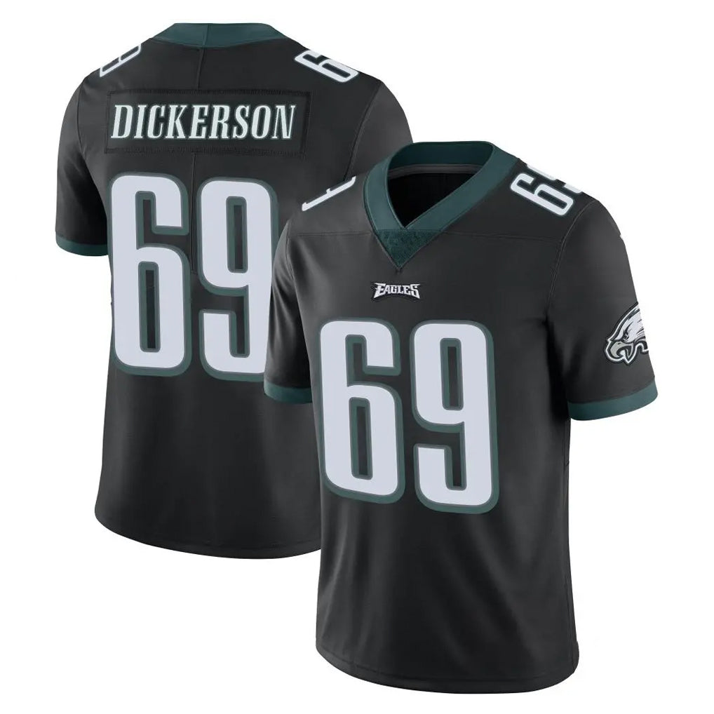 Odoa P.Eagles #69 Landon Dickerson Player Black Limited Vapor Untouchable Home Game Stitched Jerseys