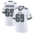 Odoa P.Eagles #69 Landon Dickerson Player White Game Home Stitched Jerseys