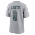 Odoa P.Eagles #6 DeVonta Smith Gray Atmosphere Fashion Game Stitched Jerseys