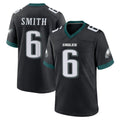 Odoa P.Eagles #6 DeVonta Smith Player Black Game Home Stitched Jerseys