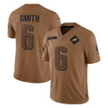 Odoa P.Eagles #6 DeVonta Smith Player Brown Salute To Service Limited Stitched Jerseys