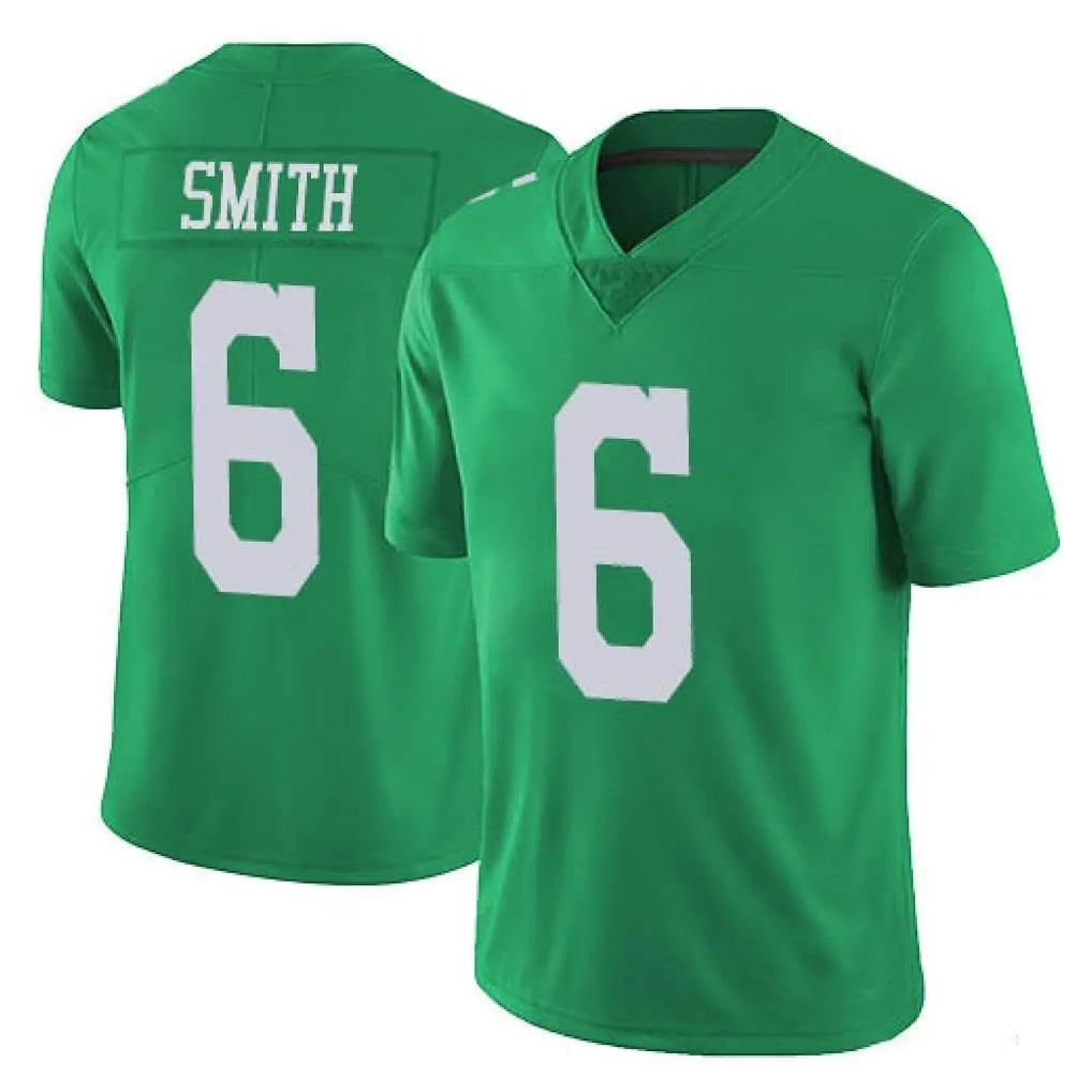 Odoa P.Eagles #6 DeVonta Smith Player Green Limited Vapor Untouchable Home Game Stitched Jerseys
