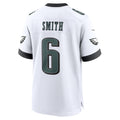 Odoa P.Eagles #6 DeVonta Smith White White Game Stitched Jerseys