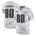 Odoa P.Eagles #88 Dallas Goedert Player Arctic Camo Salute to Service Limited Game Stitched Jerseys