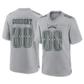 Odoa P.Eagles #88 Dallas Goedert Player Gray Atmosphere Fashion Home Game Stitched Jerseys