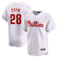Odoa P.Phillies #28 Alec Bohm Player White Home Limited Stitched Jerseys