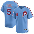 Odoa P.Phillies #5 Bryson Stott Player Light Blue Home Limited Stitched Jerseys