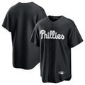 Odoa P.Phillies Blank Player Black Alt Fashion Home Game Stitched Jerseys