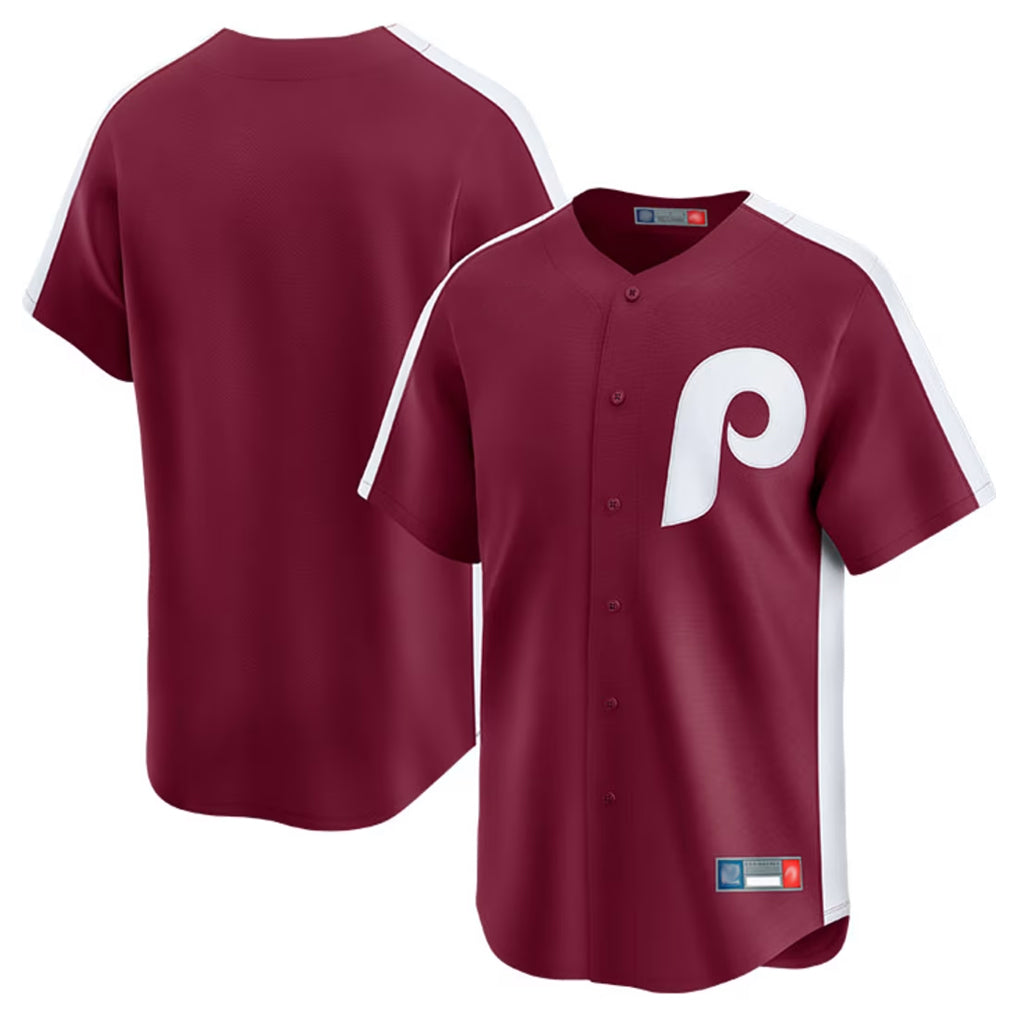 Odoa P.Phillies Blank Player Red Cooperstown Collection Limited Home Stitched Jerseys