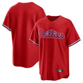 Odoa P.Phillies Blank Player Red Home Game Stitched Jerseys