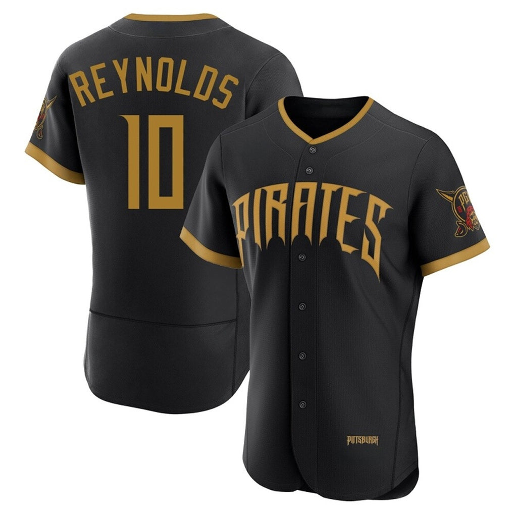 Odoa P.Pirates #10 Bryan Reynolds Player Black 2026 City Connect Home Limited Elite Stitched Jerseys