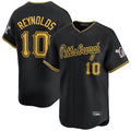 Odoa P.Pirates #10 Bryan Reynolds Player Black Alt Home Limited Stitched Jerseys