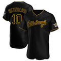 Odoa P.Pirates #10 Bryan Reynolds Player Black Home Limited Elite Stitched Jerseys