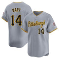 Odoa P.Pirates #14 Joey Bart Player Gray Road Home Limited Stitched Jerseys