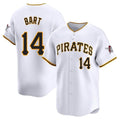 Odoa P.Pirates #14 Joey Bart Player White Home Limited Stitched Jerseys