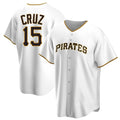 Odoa P.Pirates #15 Oneil Cruz Player White Home Game Stitched Jerseys