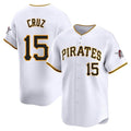 Odoa P.Pirates #15 Oneil Cruz Player White Home Limited Stitched Jerseys