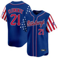 Odoa P.Pirates #21 Roberto Clemente Player Royal 2025 Independence Day Vapor Premier Limited Stitched Jerseys