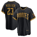 Odoa P.Pirates #23 Mitch Keller Player Black 2026 City Connect Home Game Stitched Jerseys