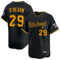 Odoa P.Pirates #29 Ryan O'Hearn Player Black Alt Home Limited Stitched Jerseys