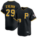Odoa P.Pirates #29 Ryan O'Hearn Player Black Alternate Limited Game Stitched Jerseys